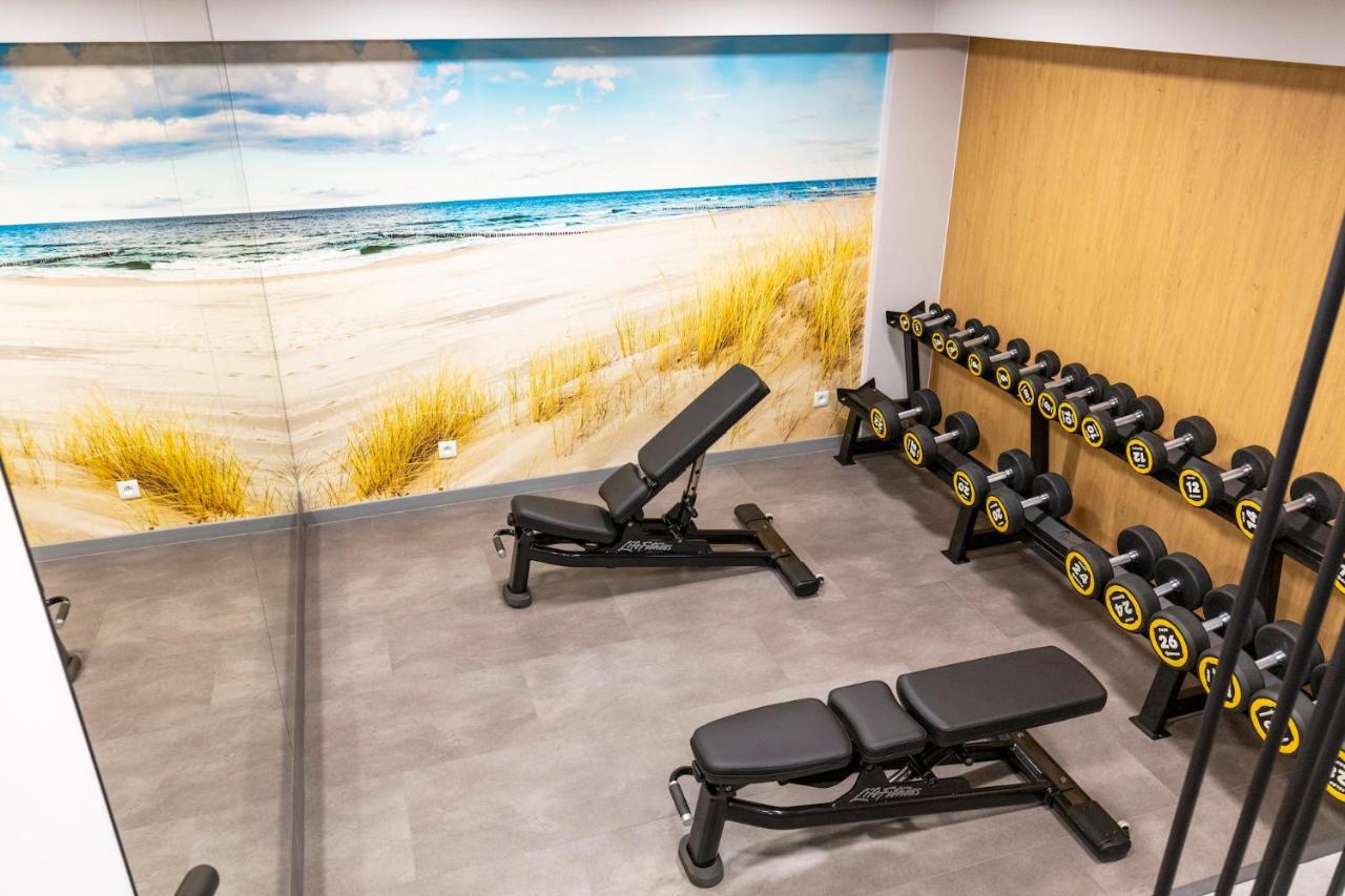 Apartament 7M Z Basenem W Jednym Budynku Klifowa Rewal Bon Turystyczny !!! Free Private Parking 외부 사진